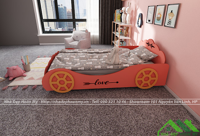 Giường ô tô cho bé tại Hải Phòng