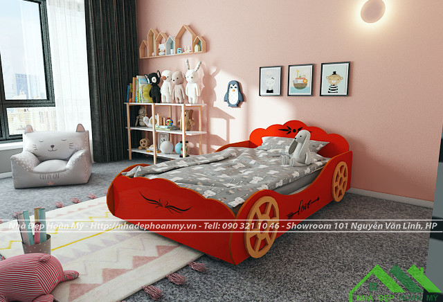 Giường ô tô trẻ em tại Hải Phòng