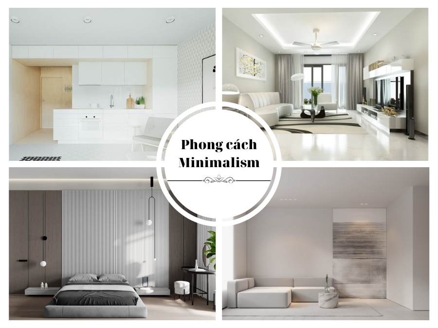 phong cách thiết kế nội thất minimalism tối giản