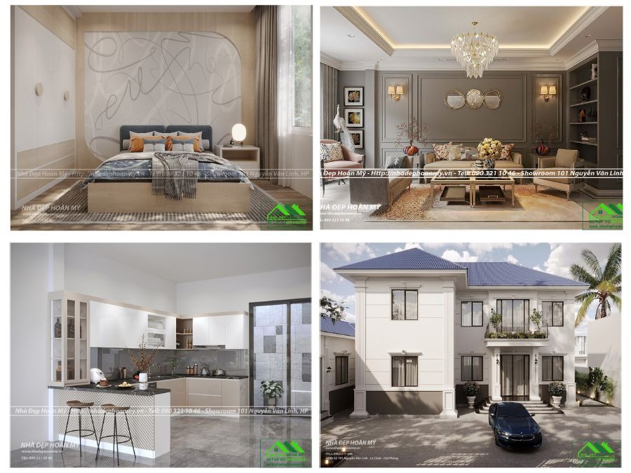 Thiết kế nội thất nhà phố Hải Dương