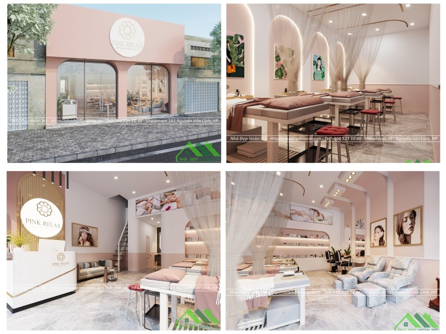 Thiết kế nội thất spa Hải Dương
