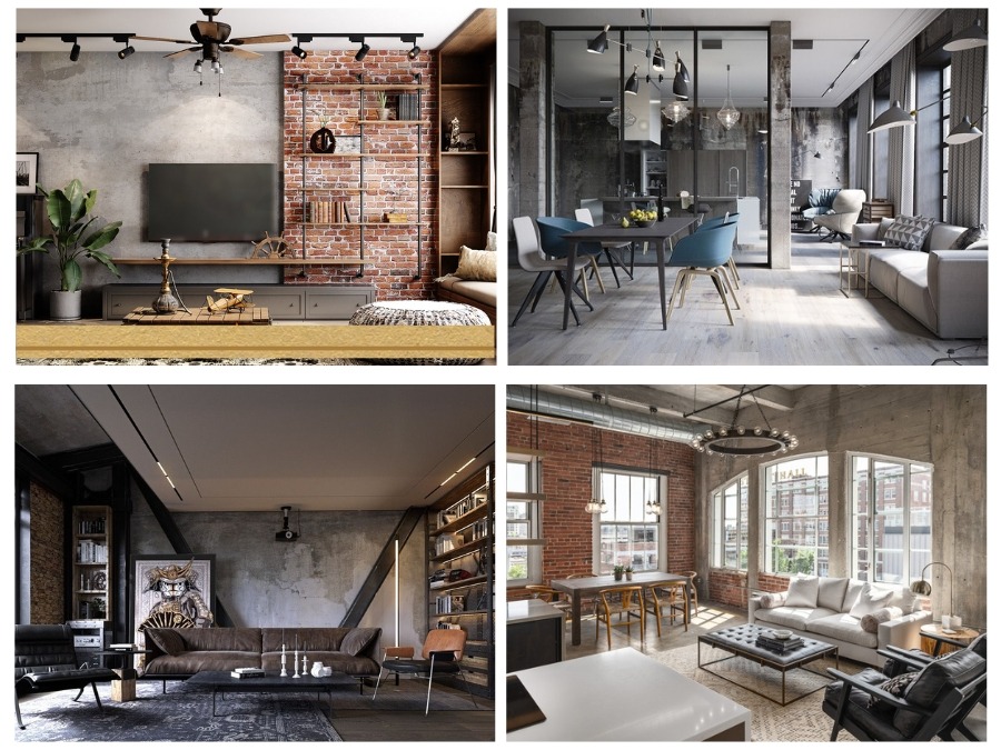 Phong cách thiết kế công nghiệp