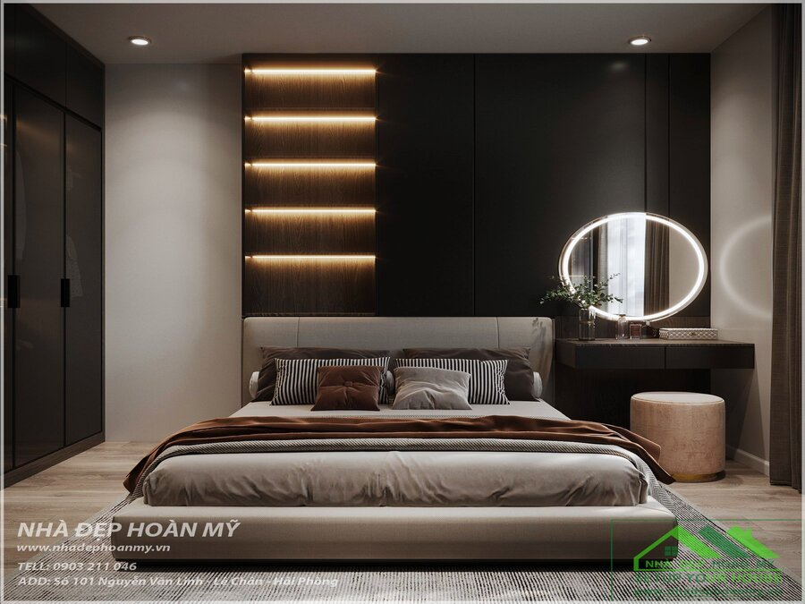 thiết kế nội thất phòng ngủ Hải Phòng