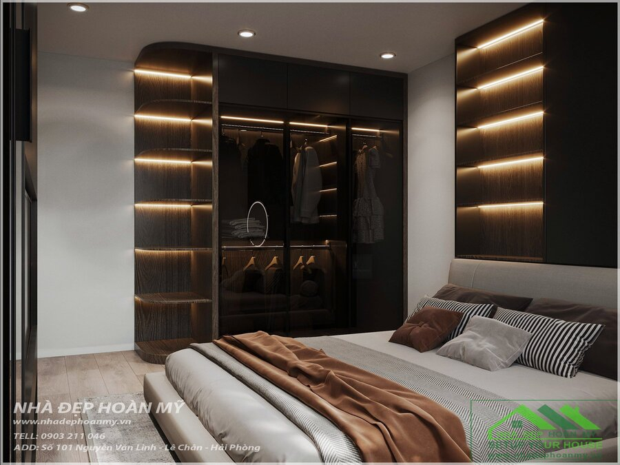 thiết kế nội thất phòng ngủ Hải Phòng