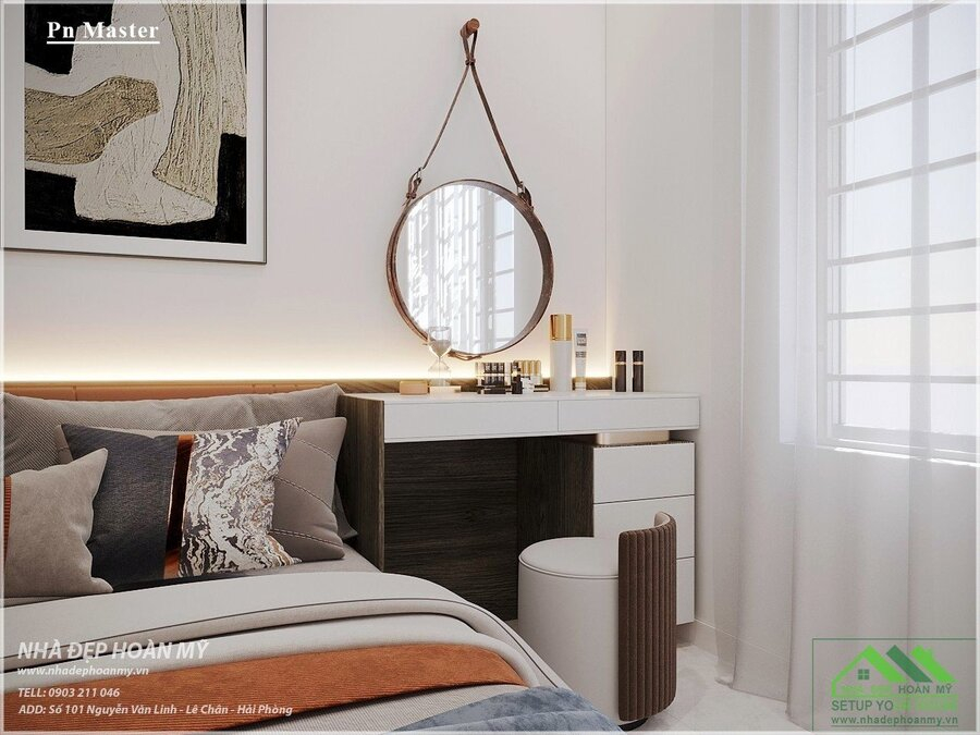 thiết kế nội thất phòng ngủ Hải Phòng
