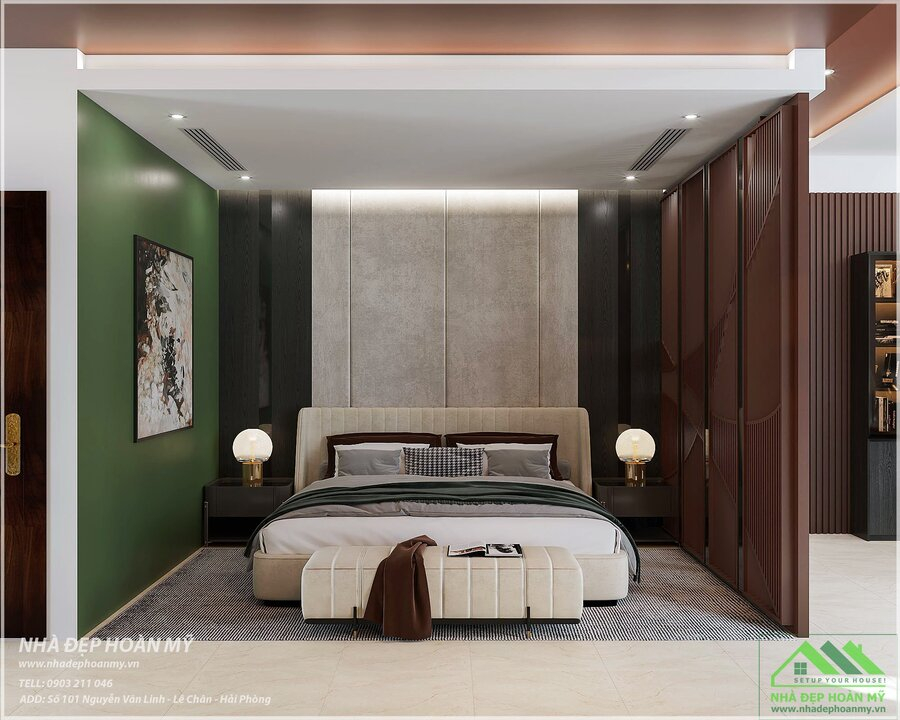 thi công vách ốp tường Hải Phòng