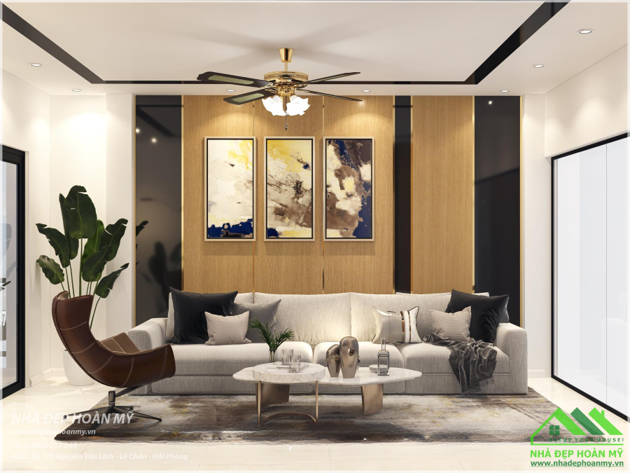 thi công vách ốp tường Hải Phòng