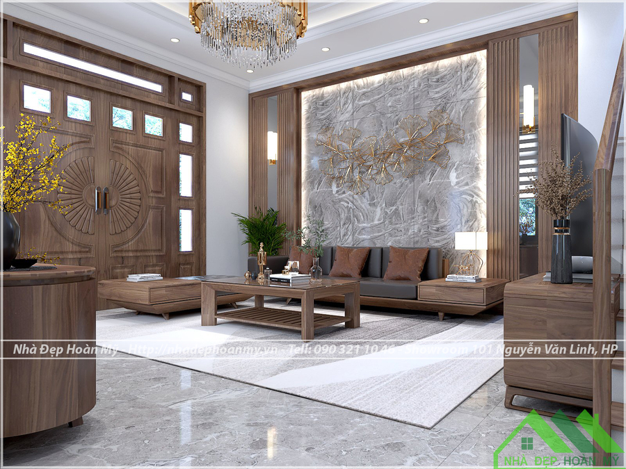thi công vách ốp tường Hải Phòng