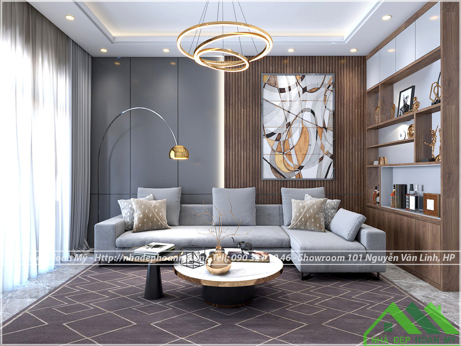 thi công vách ốp tường Hải Phòng
