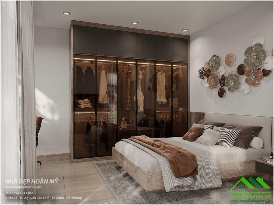 thi công tủ áo cánh kính Hải Phòng giá rẻ