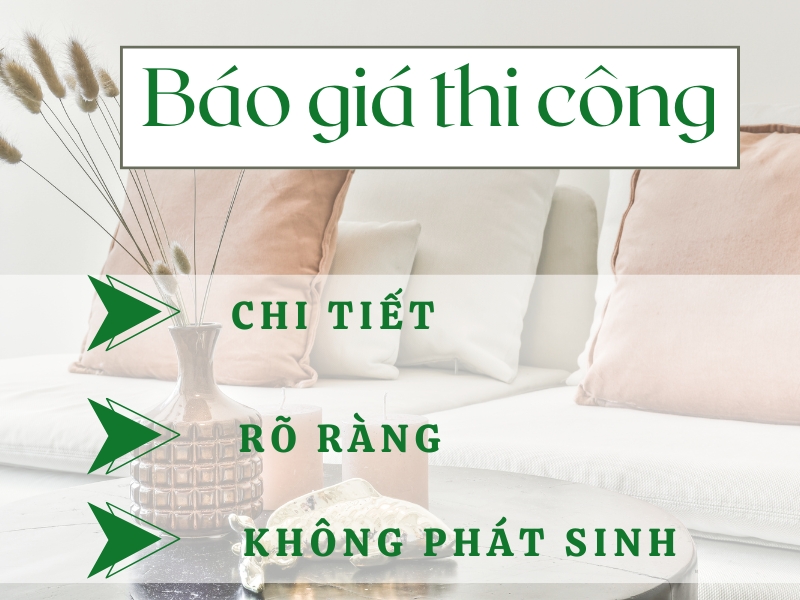 Thi công nội thất trọn gói tại Hải Phòng