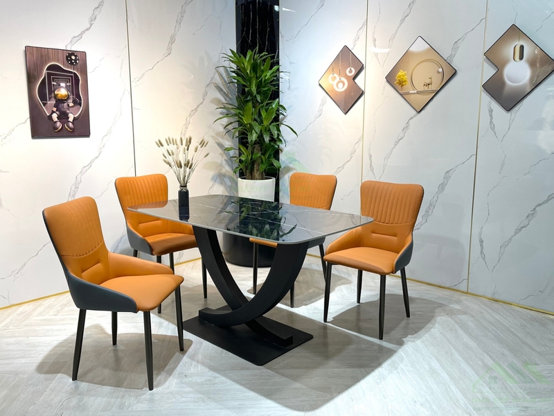 Bàn ăn mặt đá Ceramic hải phòng