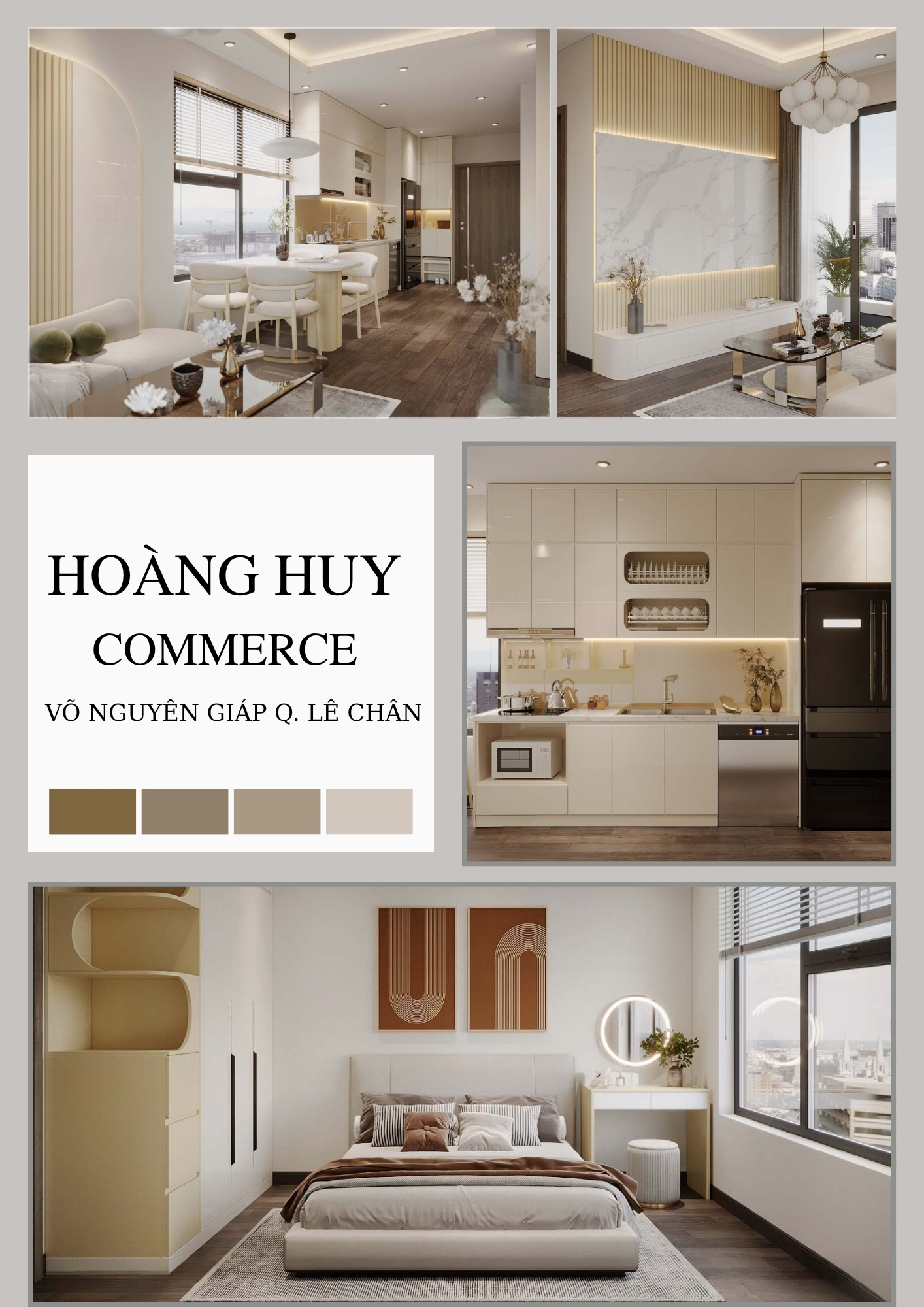 Nội Thất Chung Cư Hoàng Huy Commerce