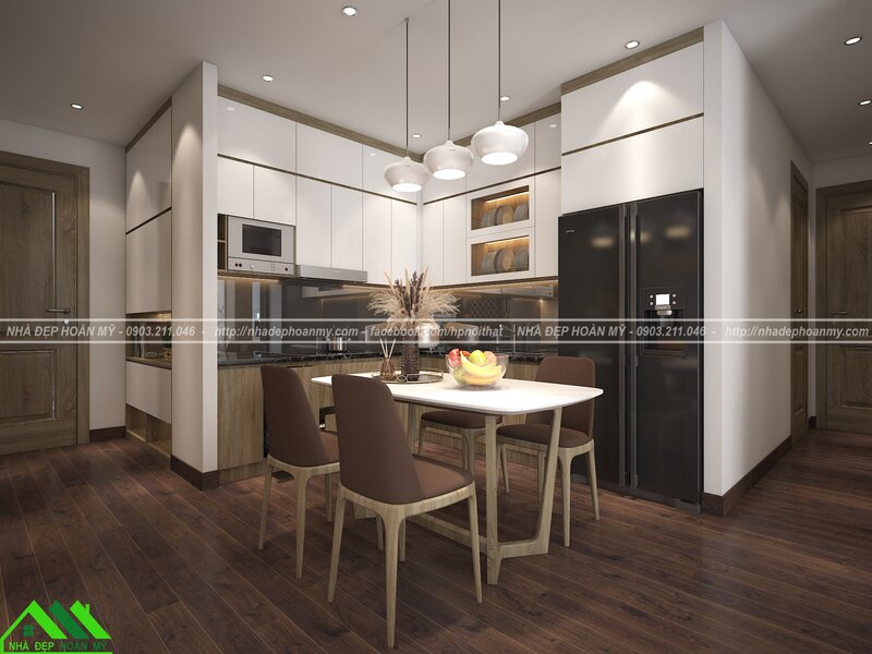 Tủ bếp chung cư giá rẻ Hải Phòng