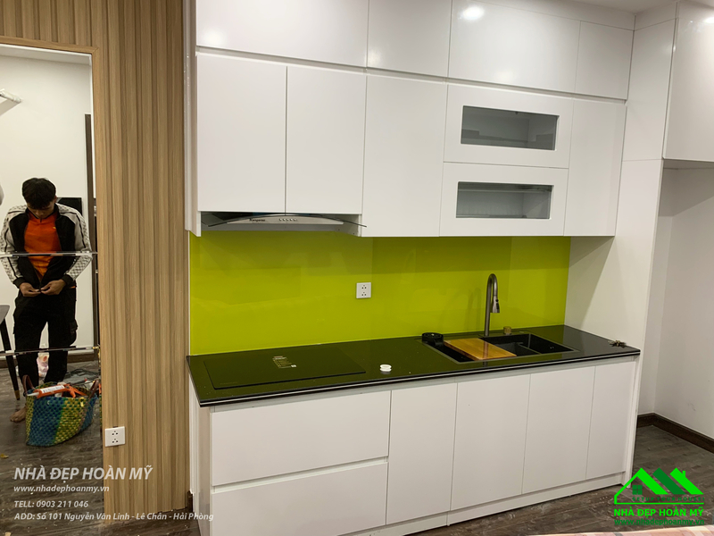 Tủ bếp chung cư giá rẻ Hải Phòng