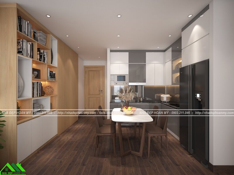 Tủ bếp chung cư giá rẻ Hải Phòng