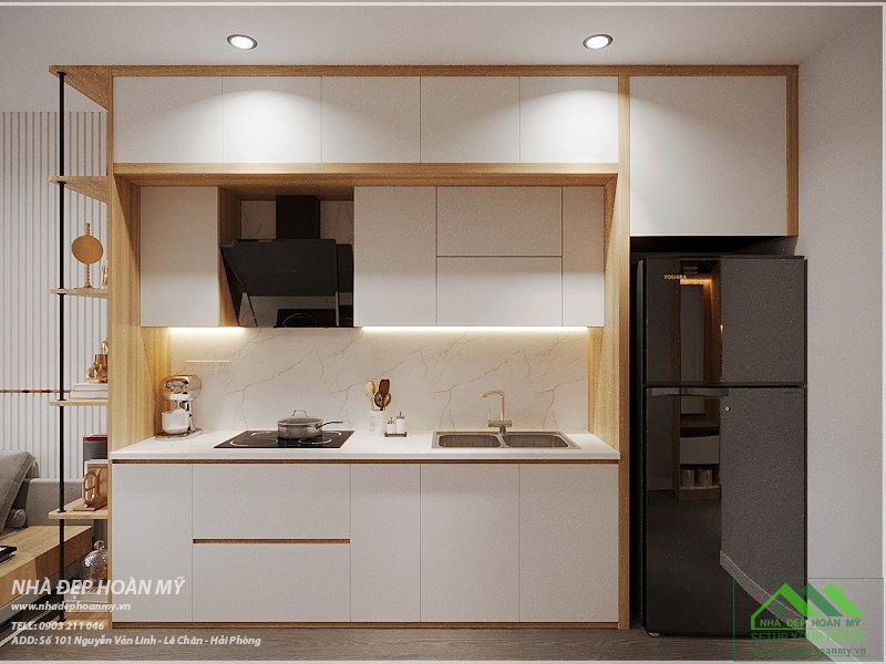 Tủ bếp chung cư giá rẻ tại Hải Phòng