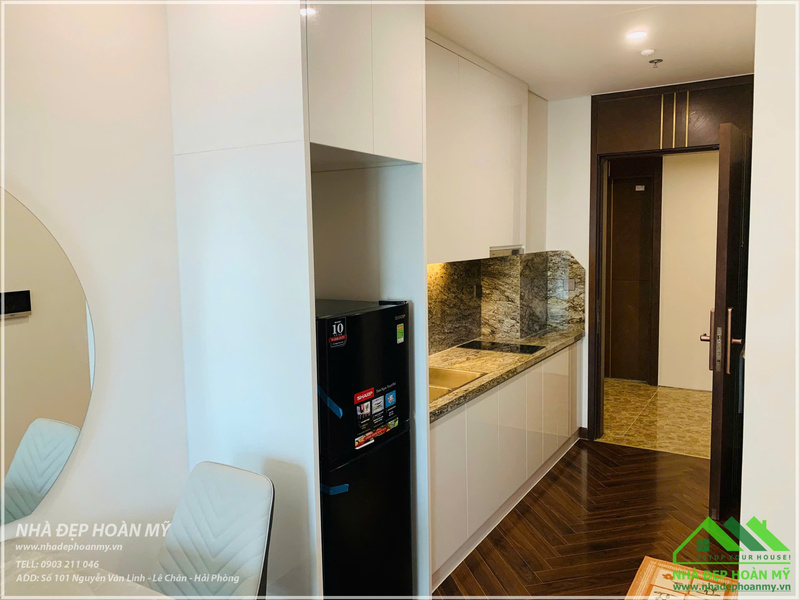 Tủ bếp chung cư giá rẻ Hải Phòng
