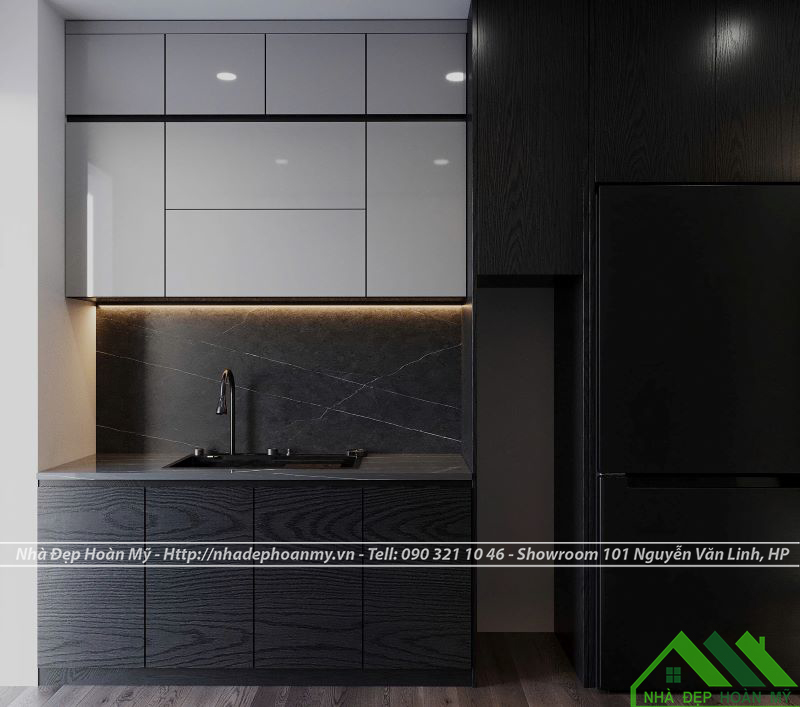 Tủ bếp chung cư giá rẻ Hải Phòng