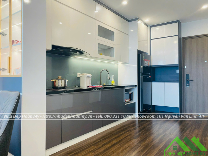 Tủ bêp chung cư giá rẻ Hải Phòng