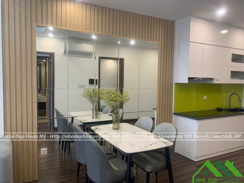 Tủ bếp chung cư giá rẻ Hải Phòng