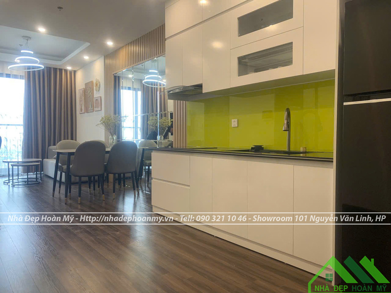 Tủ bếp chung cư giá rẻ Hải Phòng