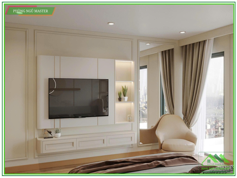 Phòng ngủ đẹp Hải Phòng - Thiết kế phòng ngủ đẹp tại Lê Chân
