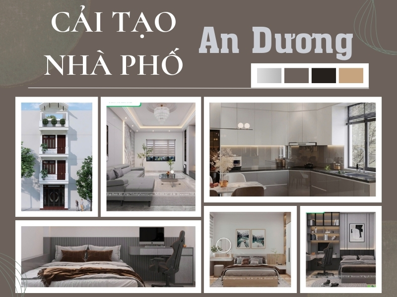 Dự án cải tạo nhà phố An Dương - Hải Phòng