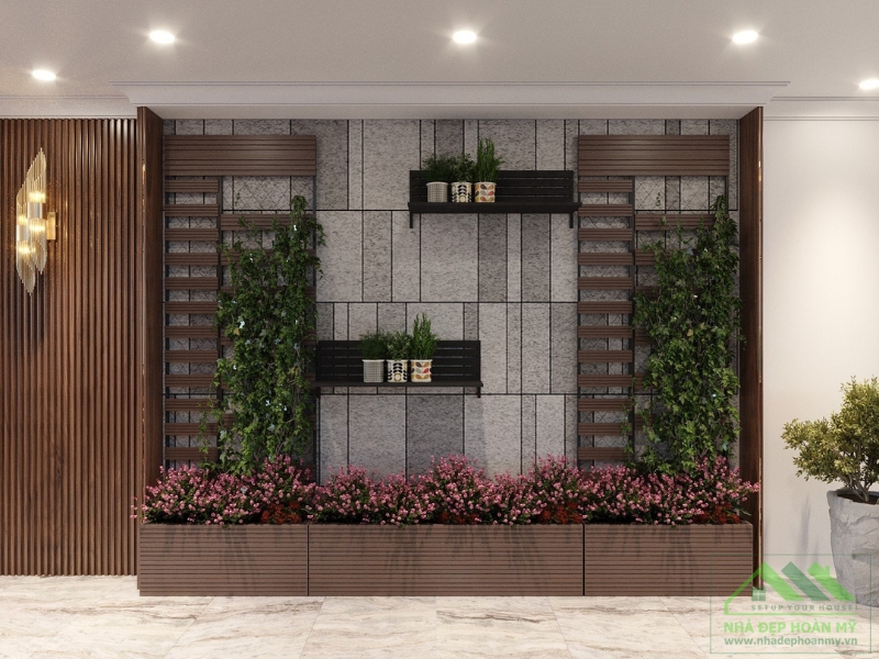 Thi công nội thất gỗ tự nhiên tại Văn Cao - Hải Phòng