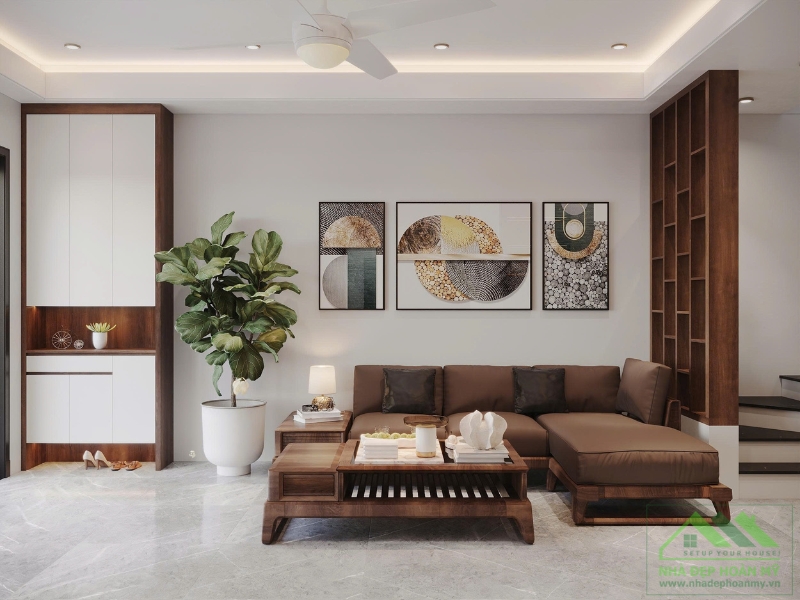 Sofa phòng khách - Nội thất gỗ tự nhiên tại Hải Phòng
