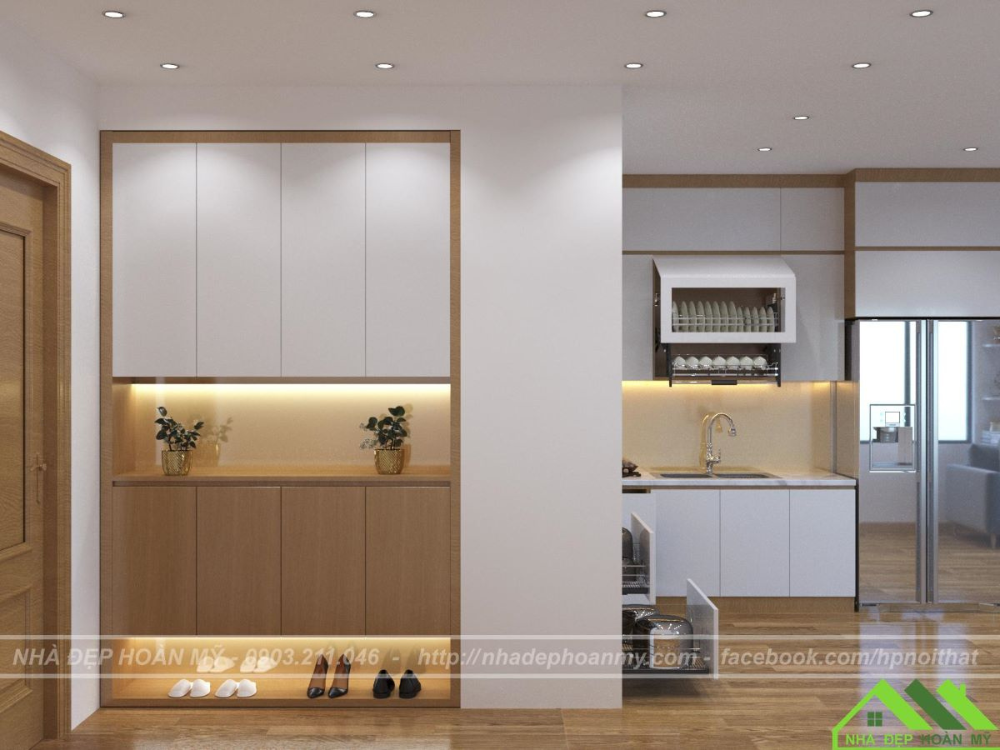 Tủ bếp nhựa Hải Phòng