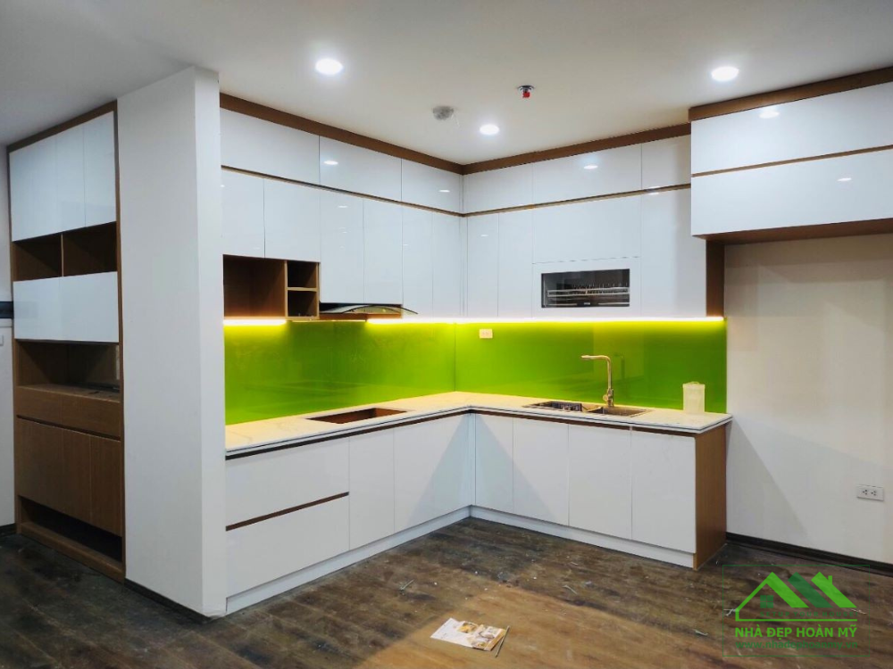 Thi công tủ bếp nhựa tại Hải Phòng