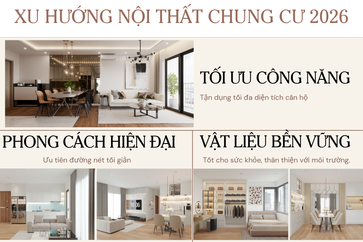 Xu hướng nội thất Hải Phòng 2026