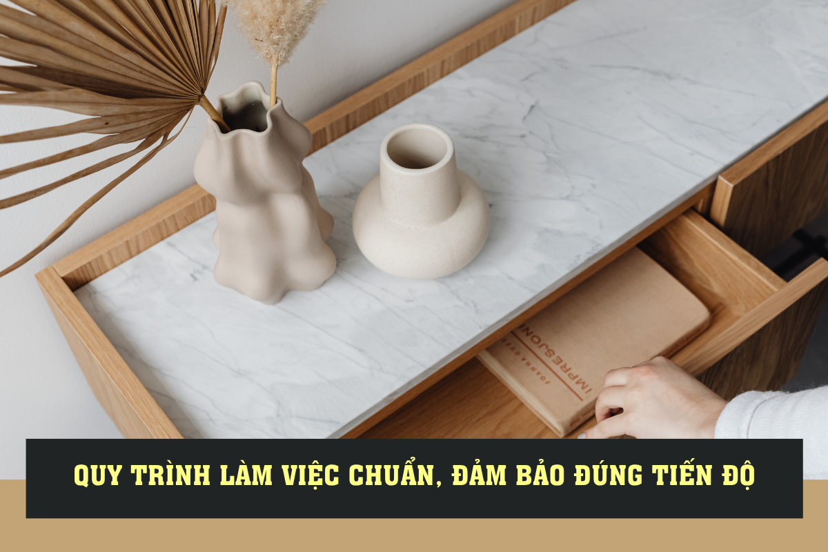 Quy trình thi công nội thất trọn gói tại Hải Hậu uy tín, chuyên nghiệp