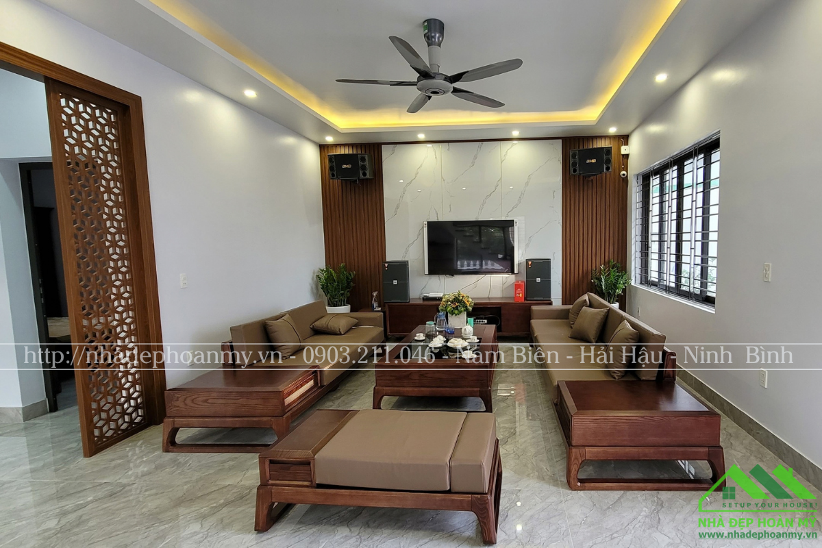 Công trình nhà phố hiện đại hải hậu