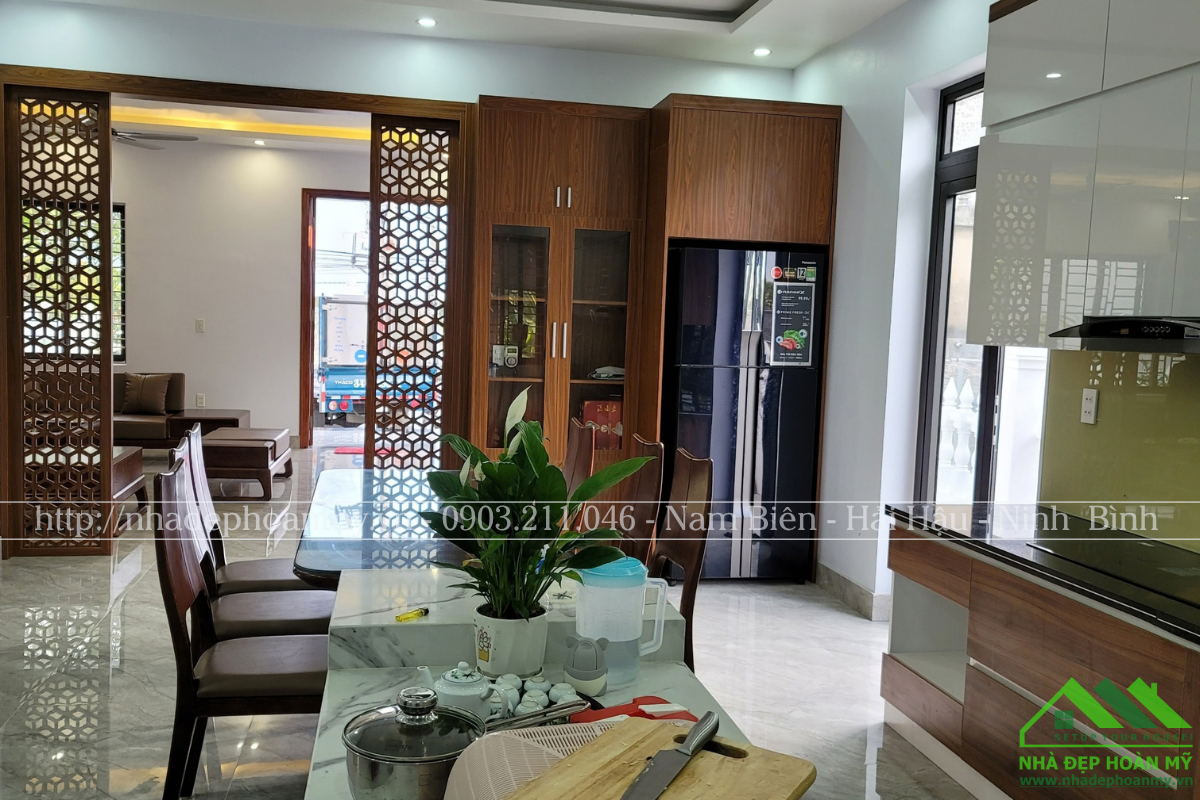 Công trình nhà phố hiện đại hải hậu