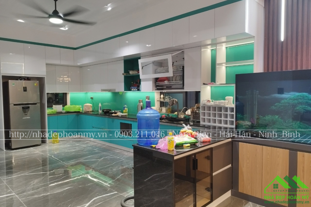 Thi công tủ bếp Hải Hậu