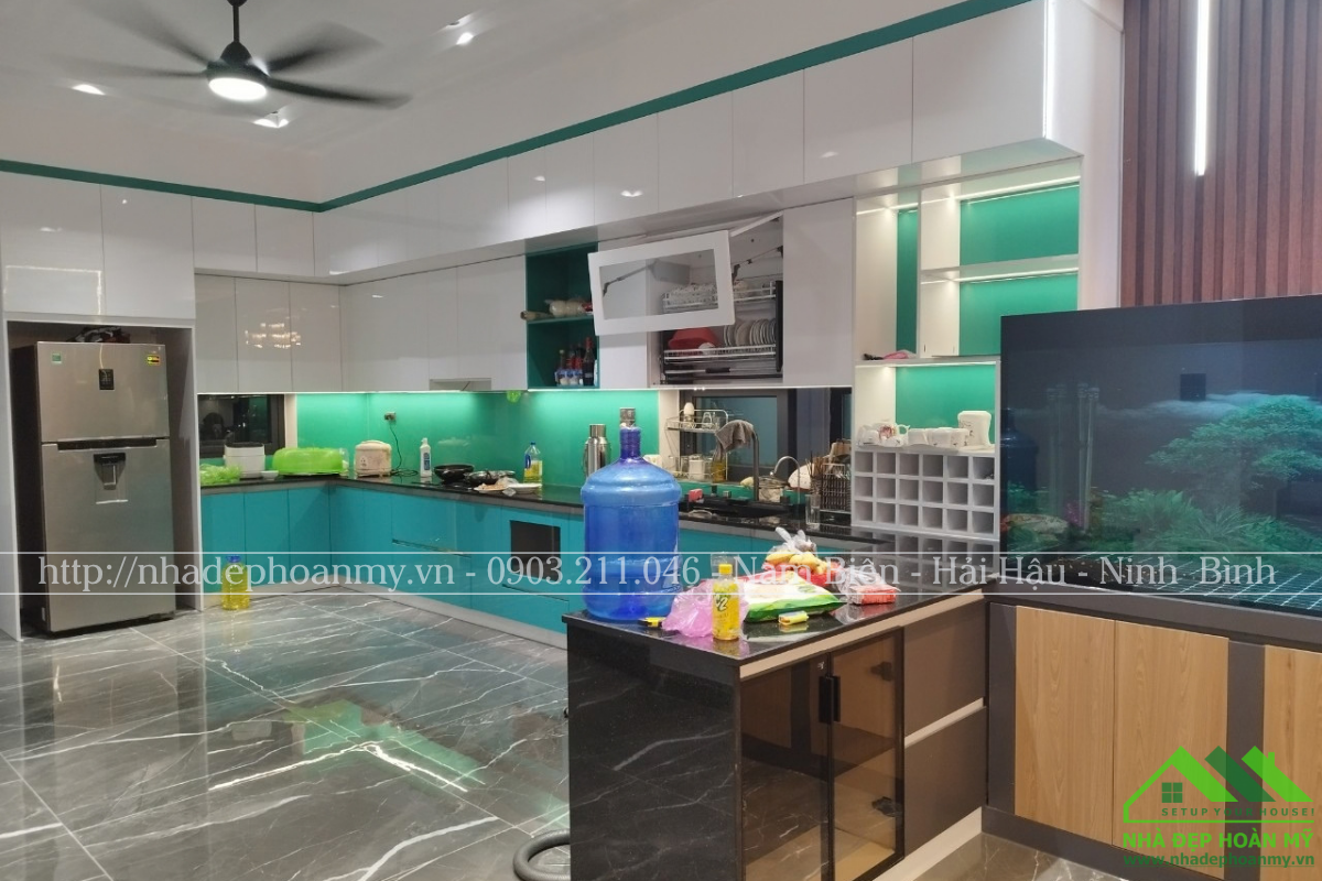 Thi công tủ bếp Hải Hậu