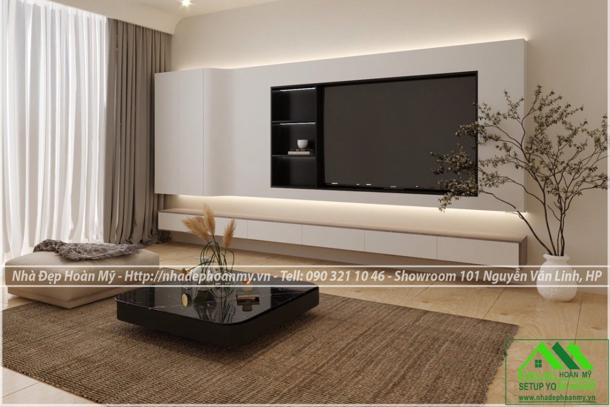 Thi công công trình nội thất trọn gói Hải Hậu phong các wabisabi