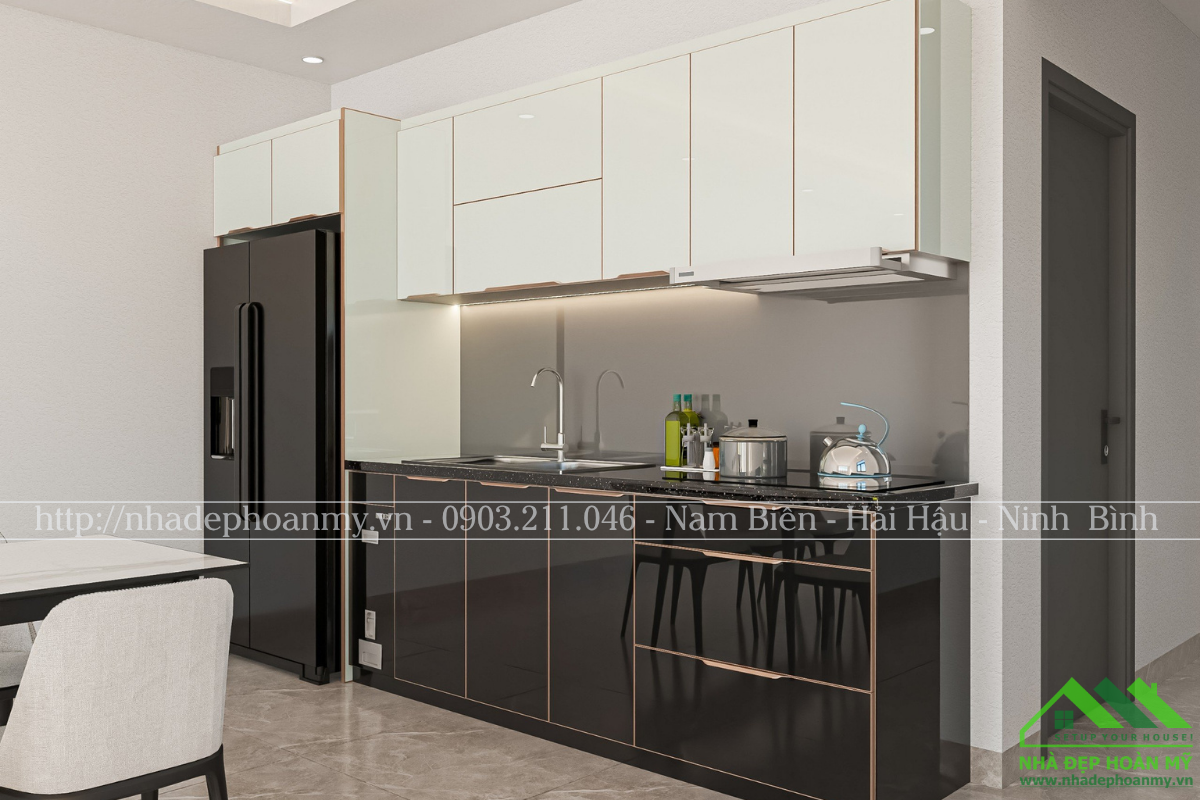 Thi công tủ bếp hải hậu