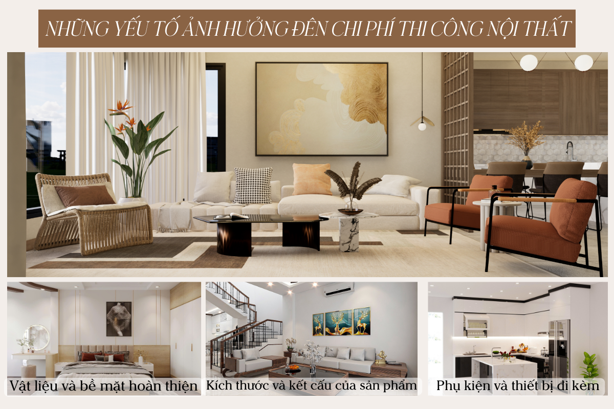 Báo giá thi công nội thất trọn gói tại hải hậu