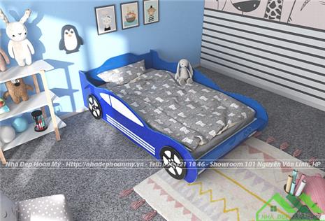 Mẫu giường oto dành cho các bé