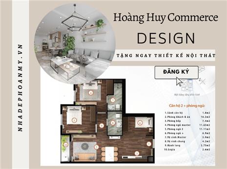 Thiết kế nội thất chung cư Hoàng Huy Commerce