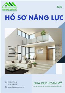Hò sơ năng lực - Nhà Đẹp Hoàn Mỹ