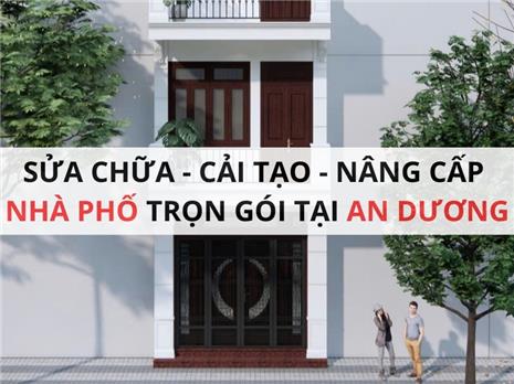 Dự án cải tạo nhà phố tại An Dương - Hải Phòng