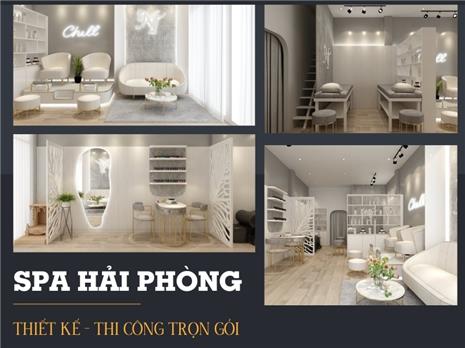 Nội thất Spa và Showroom tại Hải Phòng