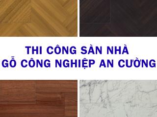 Thi công sàn gỗ An Cường tại Hải Phòng 2026