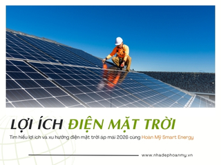 Lợi ích điện mặt trời áp mái Hải Phòng - Giải pháp tiết kiệm điện tốt nhất hiện nay