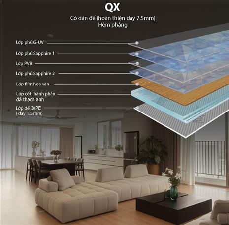 Sàn thạch anh Kobler QX (Quartz Extreme)